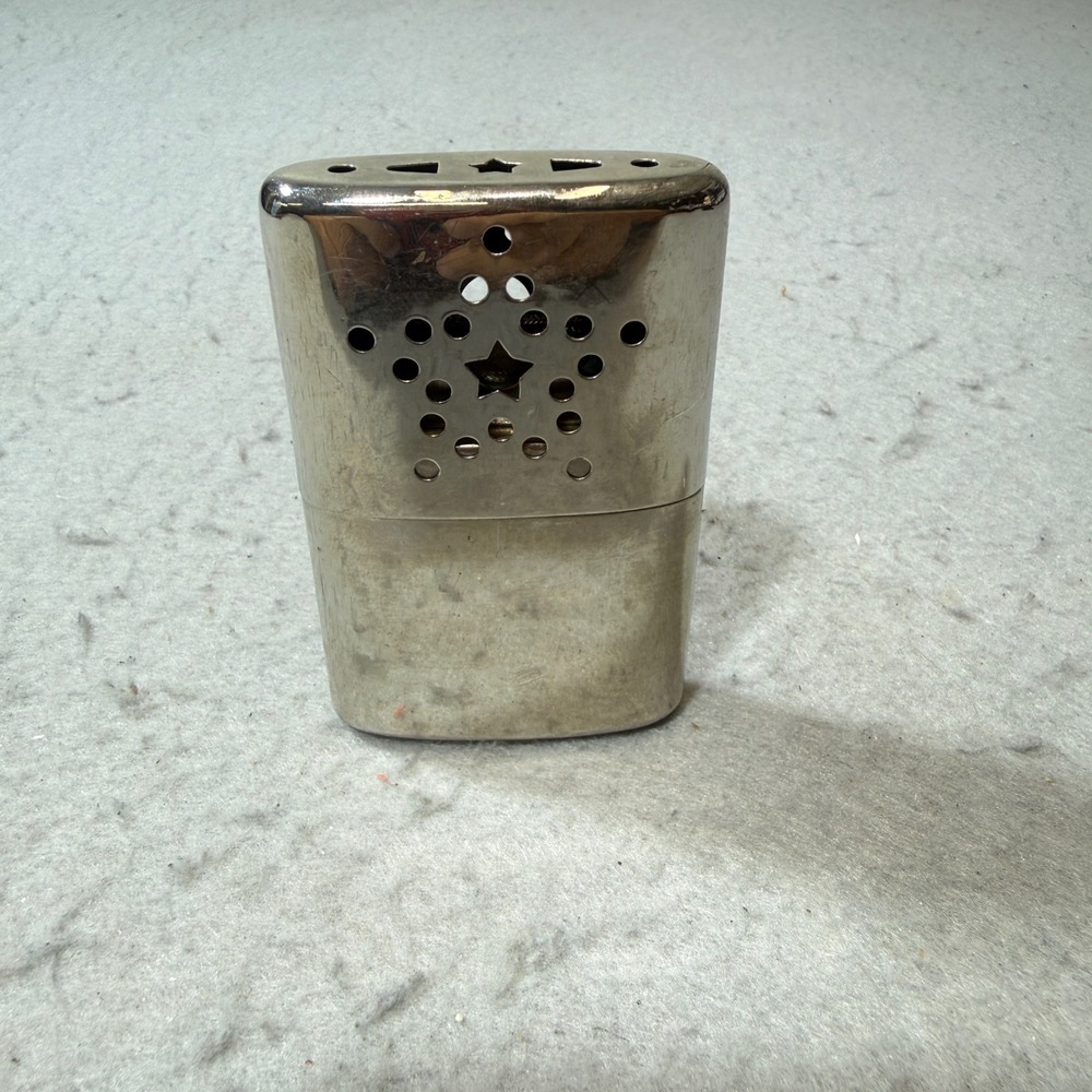 Unbranded Hand Warmer Unisex OS‎ Silver Good Vintage Star Cutout Made in HK
